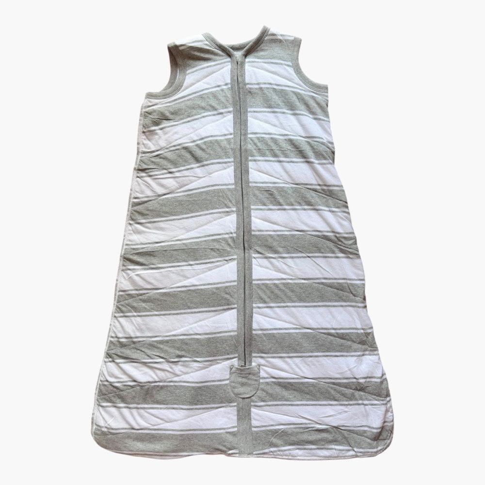 Burt’s Bees Baby Beekeeper Sleep Sack Large 12-18M Organic Cotton Gray Stripe